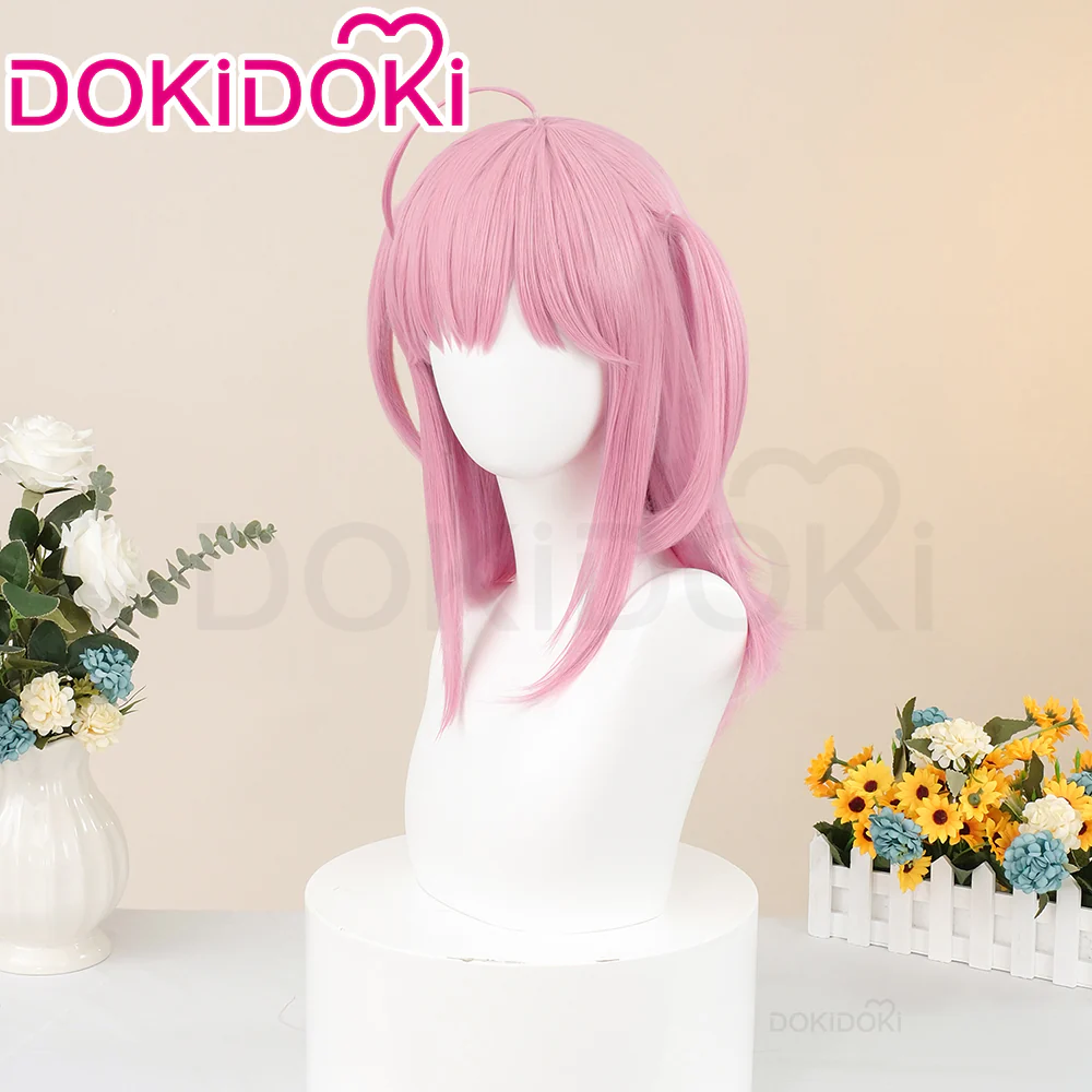 【Ready For Ship】DokiDoki Anime Shugo Chara Cosplay Hinamori Amu Amulet Angel Wig Pink Long Hair - Image 2