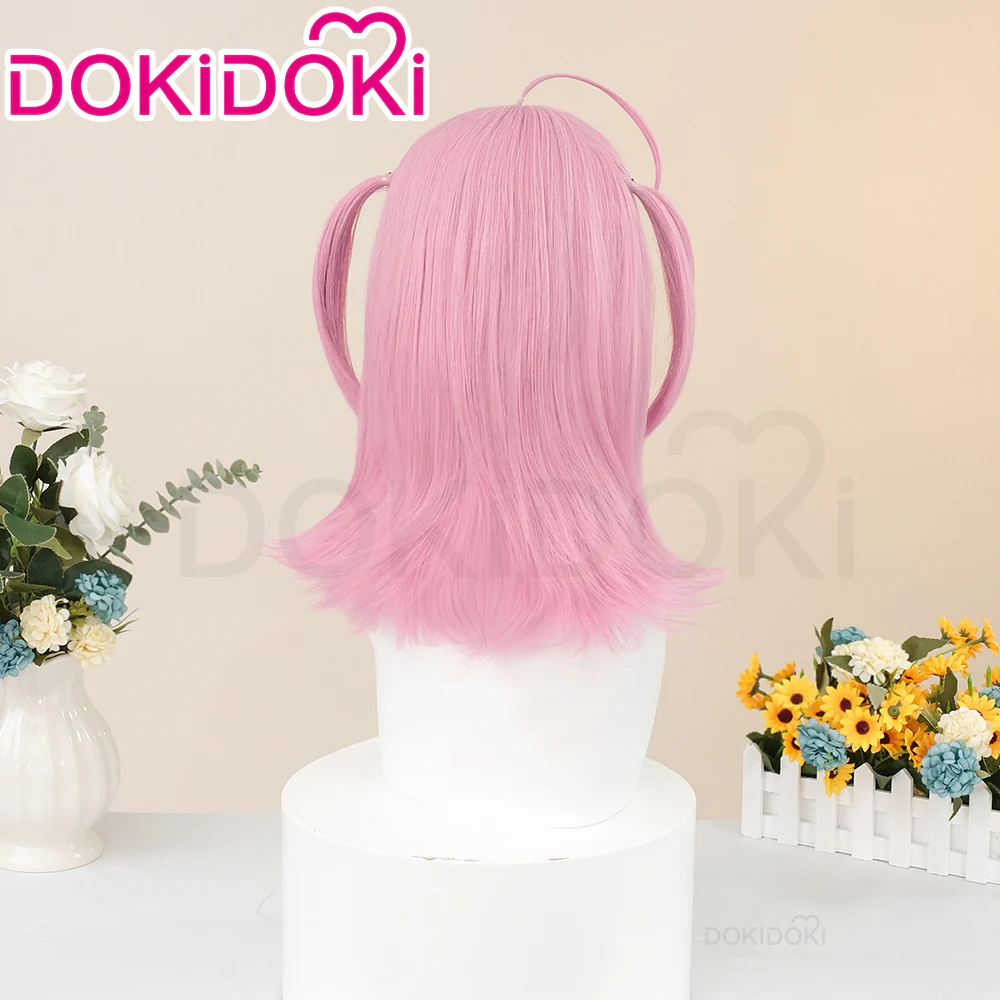 【Ready For Ship】DokiDoki Anime Shugo Chara Cosplay Hinamori Amu Amulet Angel Wig Pink Long Hair - Image 3