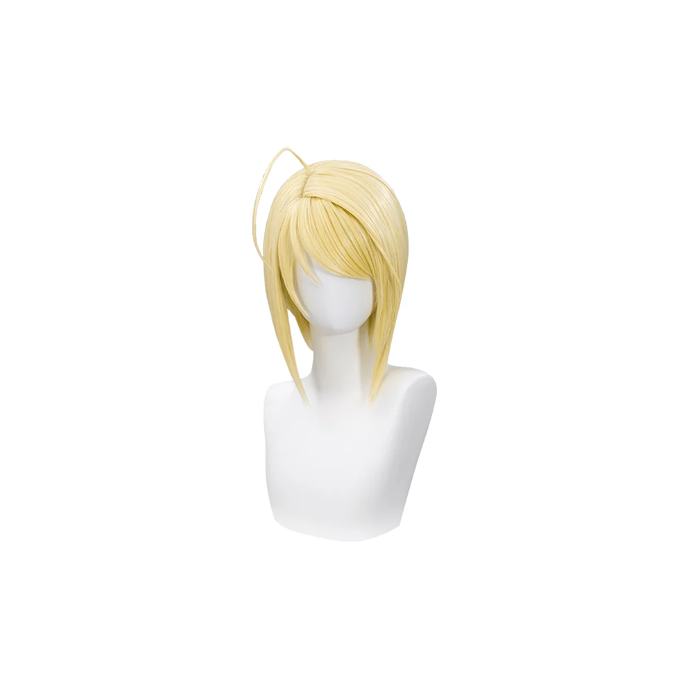 【Ready For Ship】DokiDoki Anime Shugo Chara Cosplay Hotori Tadase Wig Short Straight Yellow Hair - Image 2