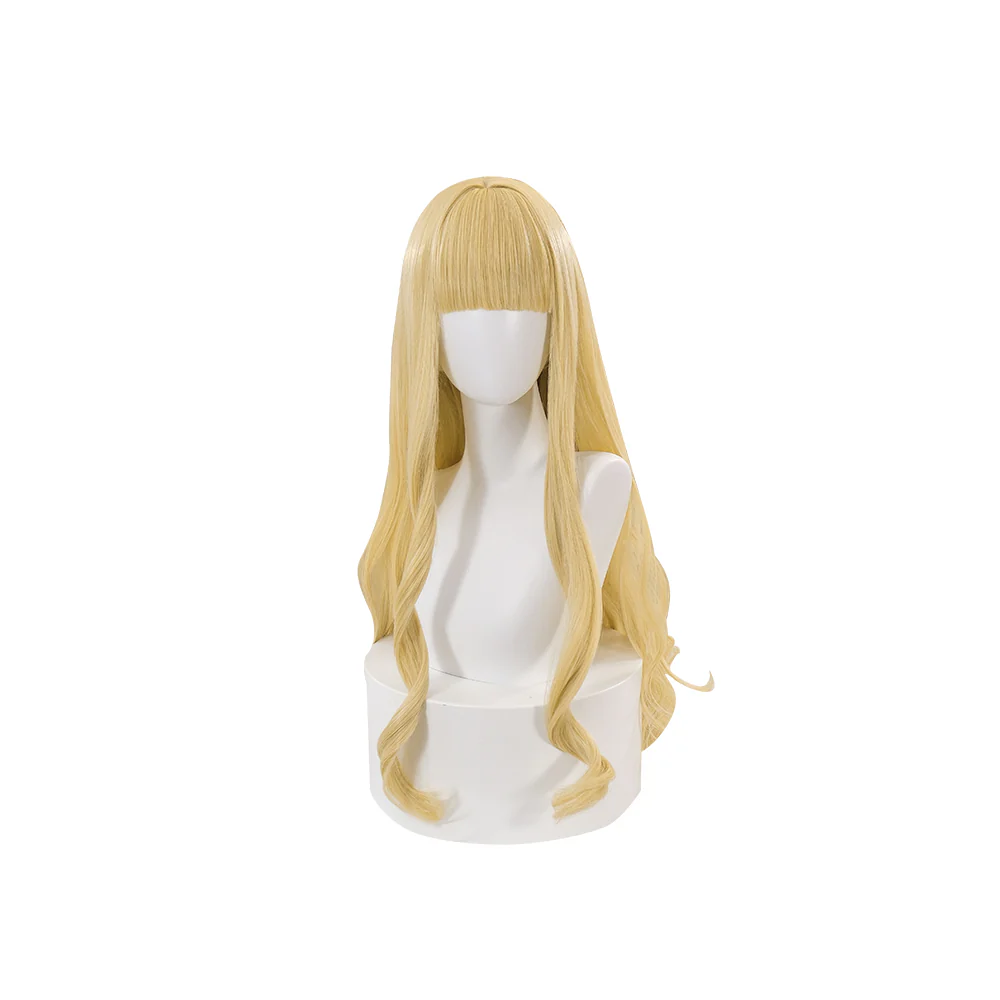 DokiDoki Anime Shugo Chara Cosplay Mashiro Rima  Wig Long Curly Linen Hair - Image 2
