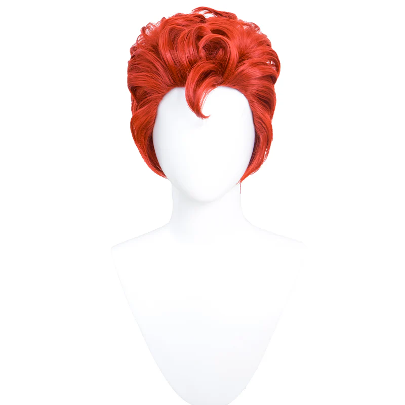 【Ready For Ship】DokiDoki Anime Slam Dunk Cosplay Sakuragi Hanamichi Cosplay Wig Short Curly Red - Image 5