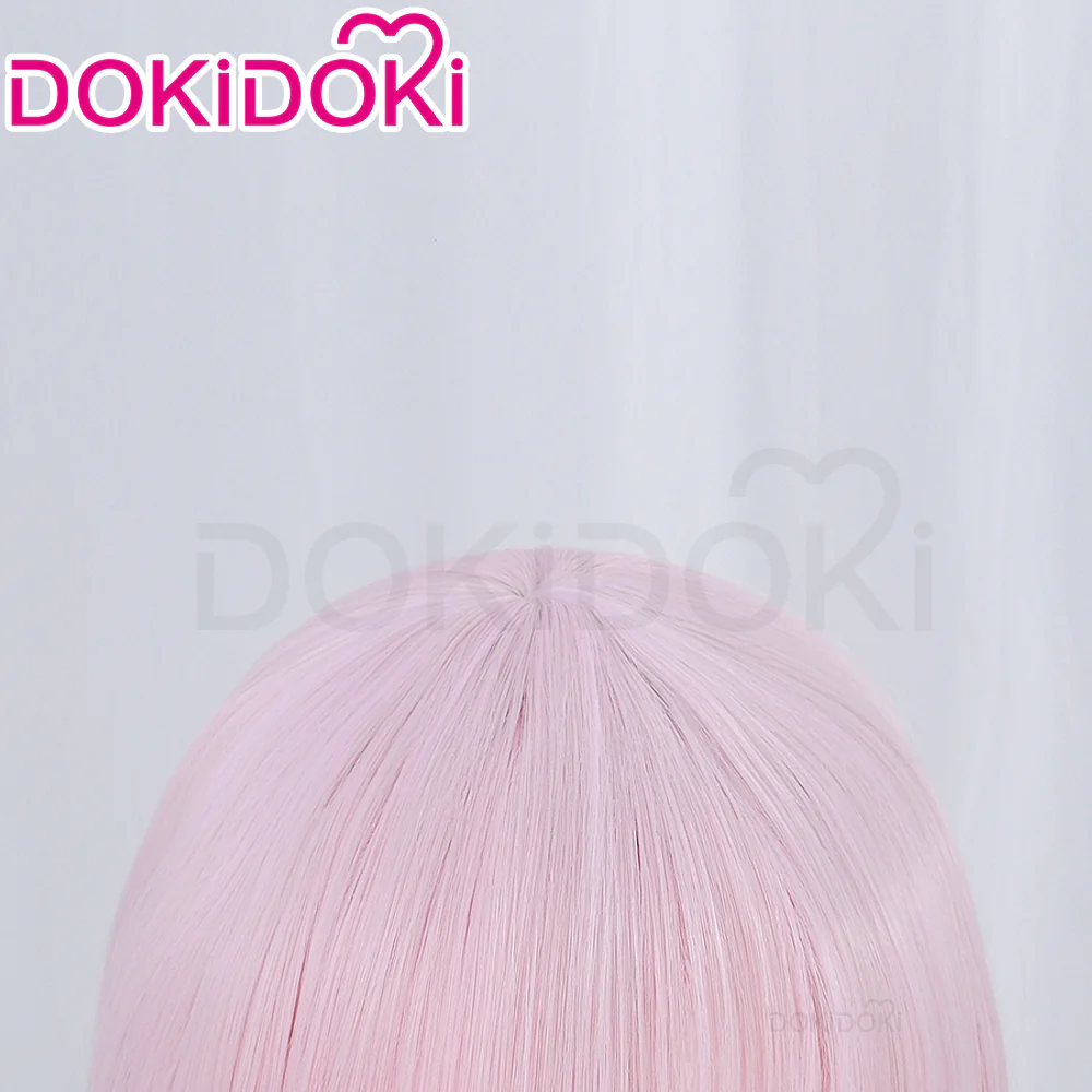 【Ready For Ship】DokiDoki Anime Super Sonico Cosplay  Wig Long Straight Pink Hair - Image 4