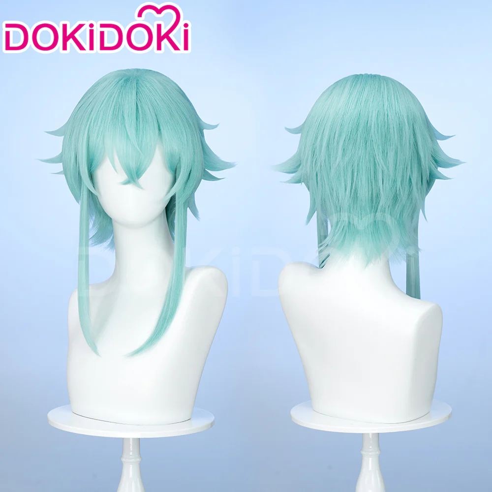 【Ready For Ship】DokiDoki Anime Sword Art Online Cosplay Asada Shino Wig Short Straight Mint Hair SAO Sinon - Image 2