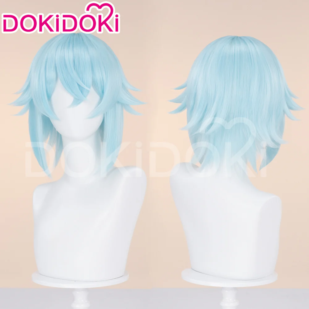 【Ready For Ship】DokiDoki Anime Sword Art Online Cosplay Asada Shino Wig Short Straight Mint Hair SAO Sinon - Image 4