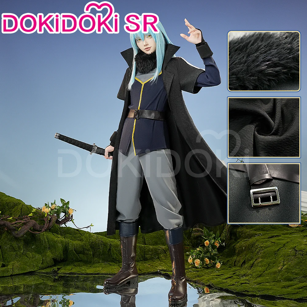 【Ready For Ship】【Last Batch】DokiDoki Anime That Time I Got Reincarnated as a Slime Cosplay Rimuru Tempest Costume / Shoes