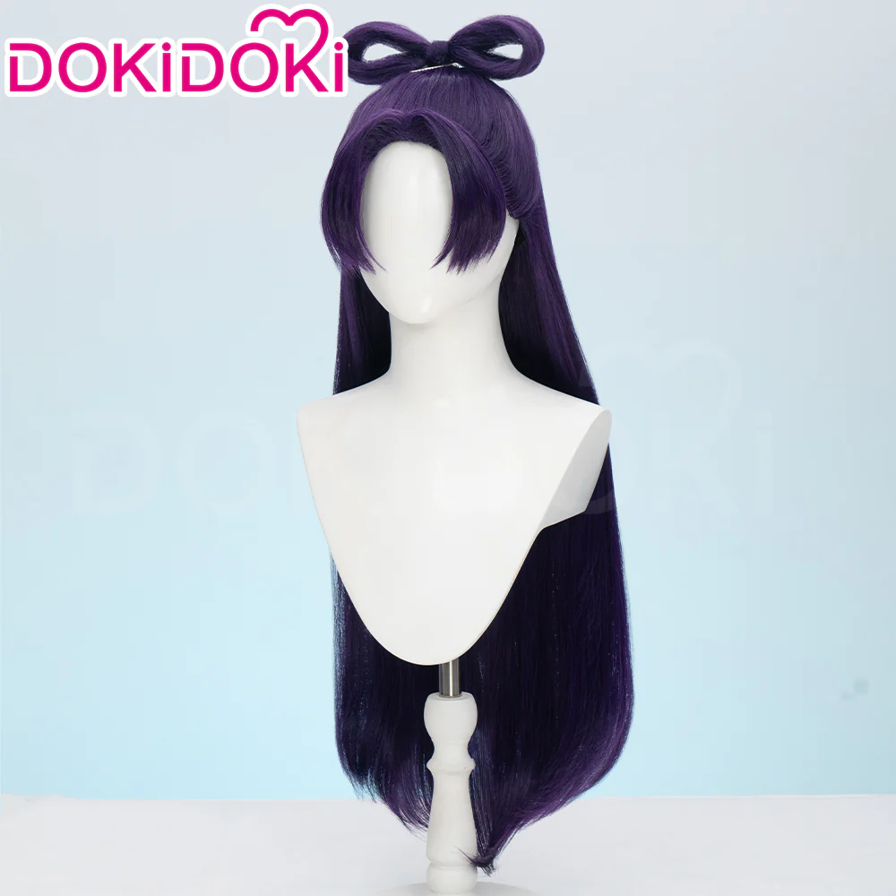 【Partially Ready For Ship】【Front Lace】DokiDoki Anime The Apothecary Diaries Cosplay Jinshi Wig Long Straight Purple Hair The Moon Fairy - Image 20