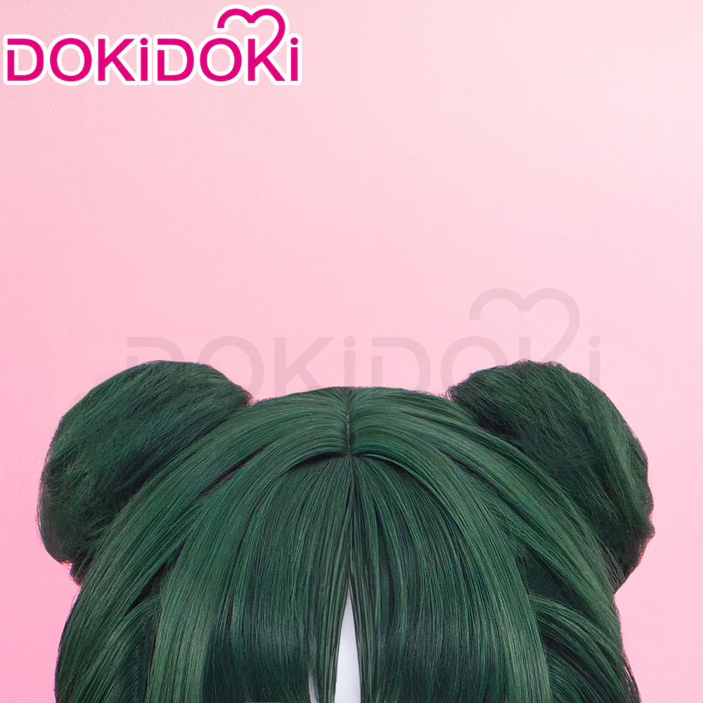 【Partially Ready For Ship】DokiDoki Anime The Apothecary Diaries Cosplay Mao Mao Wig / Hairpin / Earring / Bow Clip / Necklace Maomao Long Straight Green Hair Maomao - Image 10