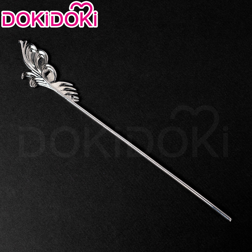 【Partially Ready For Ship】DokiDoki Anime The Apothecary Diaries Cosplay Mao Mao Wig / Hairpin / Earring / Bow Clip / Necklace Maomao Long Straight Green Hair Maomao - Image 18