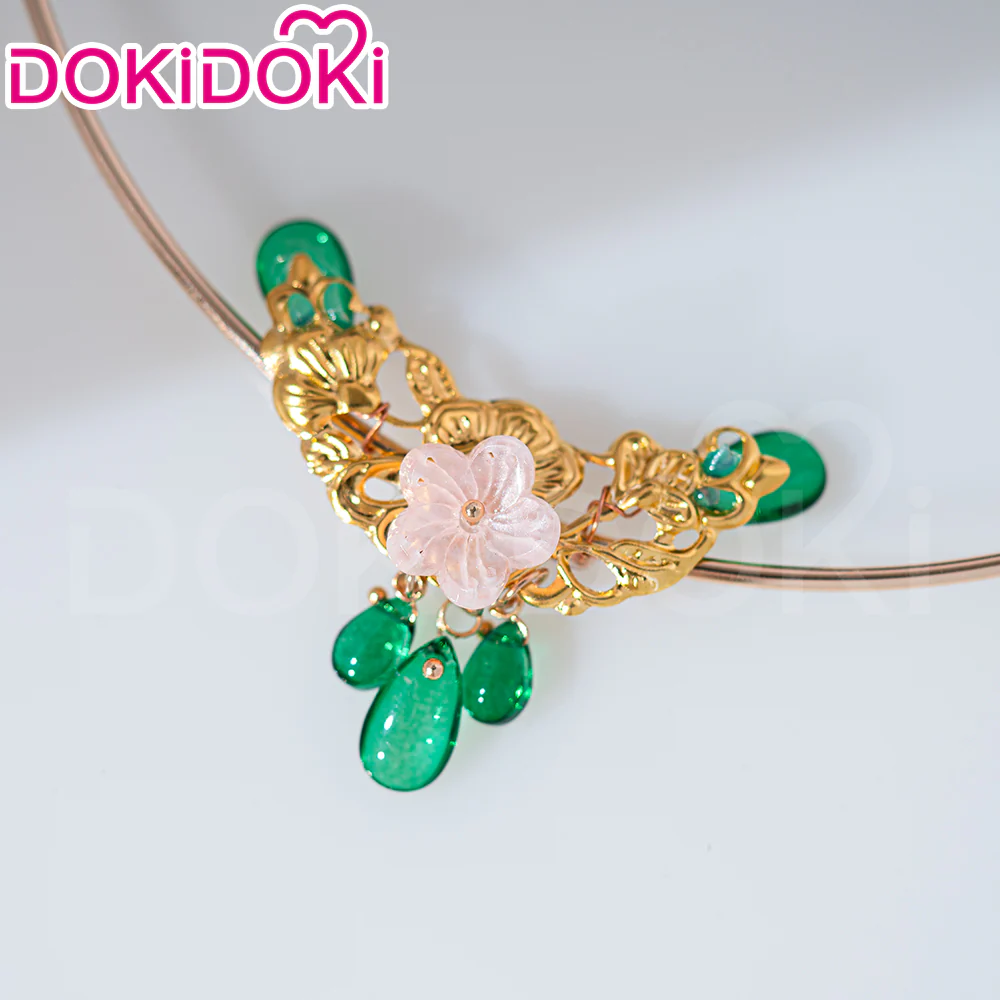 【Partially Ready For Ship】DokiDoki Anime The Apothecary Diaries Cosplay Mao Mao Wig / Hairpin / Earring / Bow Clip / Necklace Maomao Long Straight Green Hair Maomao - Image 22