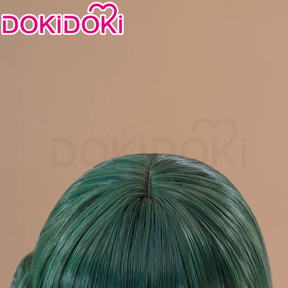 【Partially Ready For Ship】DokiDoki Anime The Apothecary Diaries Cosplay Mao Mao Wig / Hairpin / Earring / Bow Clip / Necklace Maomao Long Straight Green Hair Maomao - Image 5