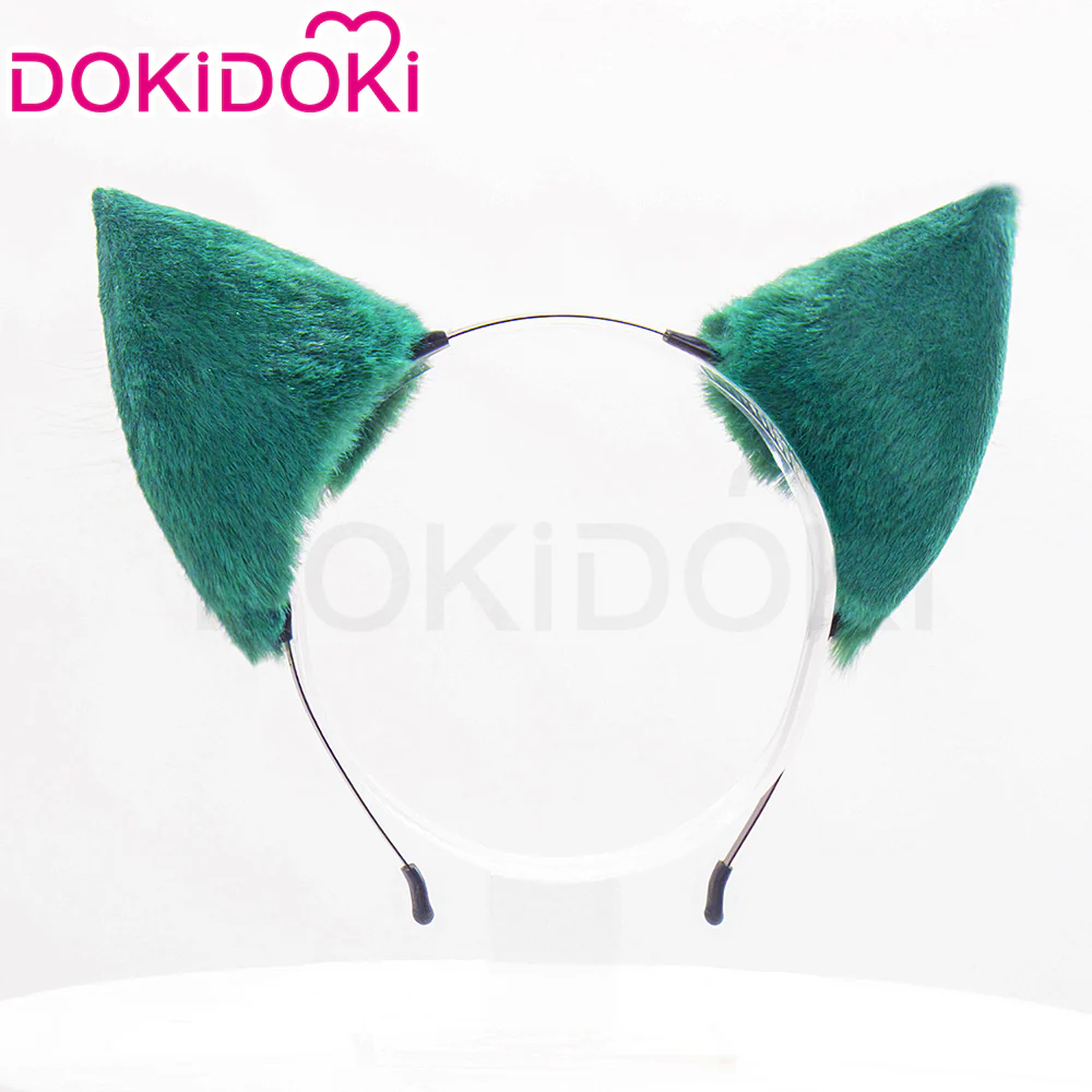 【Partially Ready For Ship】DokiDoki Anime The Apothecary Diaries Cosplay Maomao Ears Tail Prop Mao Mao Green - Image 3