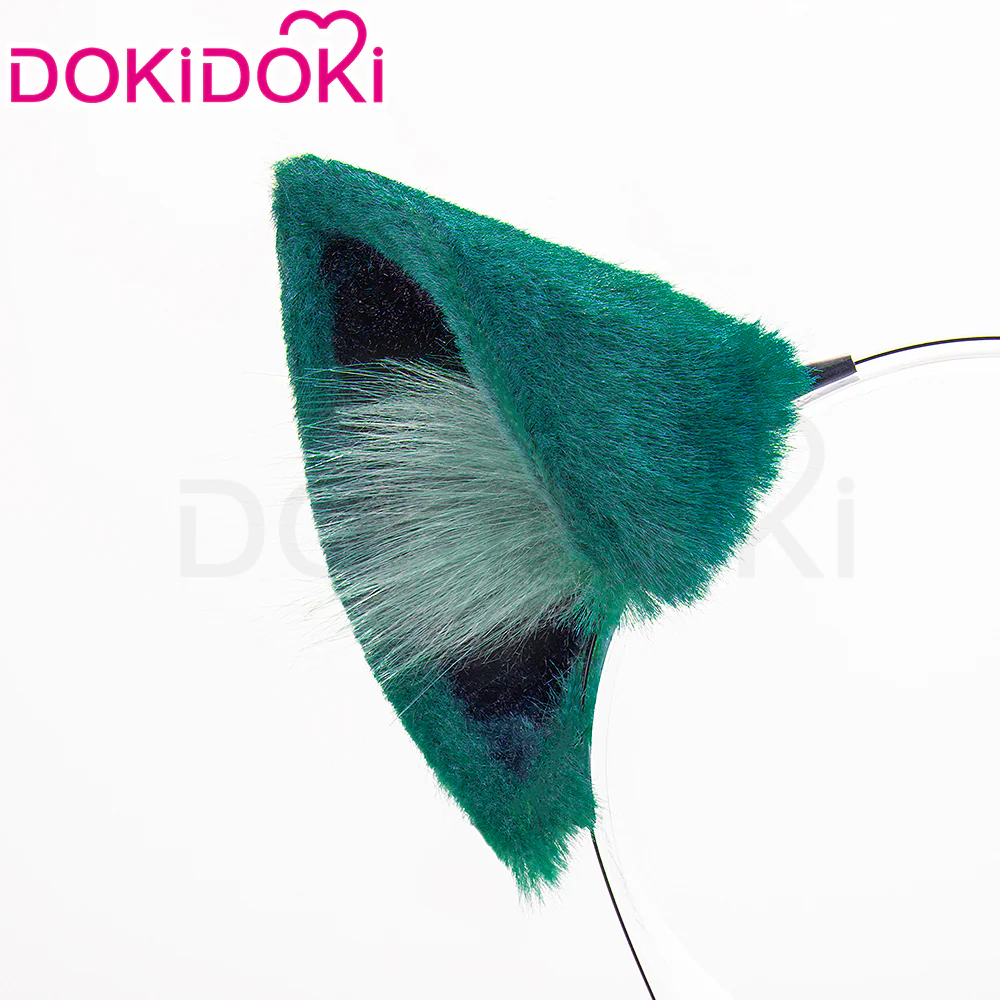 【Partially Ready For Ship】DokiDoki Anime The Apothecary Diaries Cosplay Maomao Ears Tail Prop Mao Mao Green - Image 4
