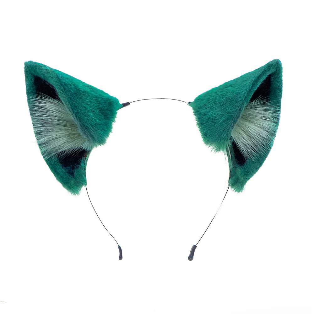 【Partially Ready For Ship】DokiDoki Anime The Apothecary Diaries Cosplay Maomao Ears Tail Prop Mao Mao Green - Image 6