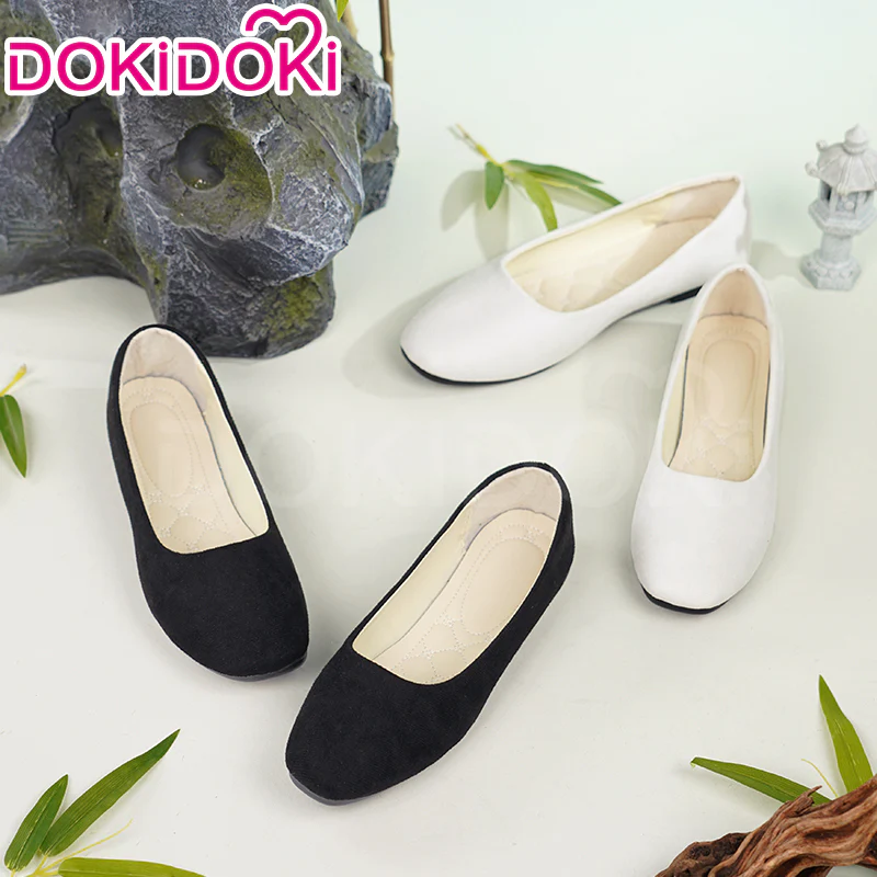 【In Stock】DokiDoki Cosplay Universal Shoes MaoMao / WuChang /  Kiitagaawa Maariin Green Black White - Image 3