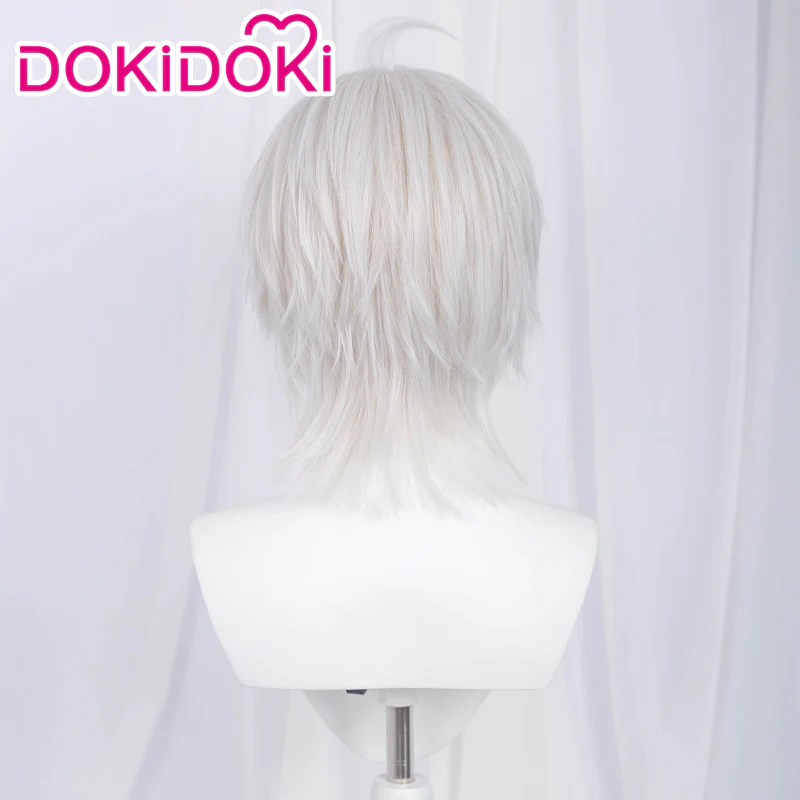 【Ready For Ship】DokiDoki Anime The Case Study of Vanitas Cosplay Noé Archiviste Cosplay Wig Vanitas no Carte Short White Wig Men - Image 3