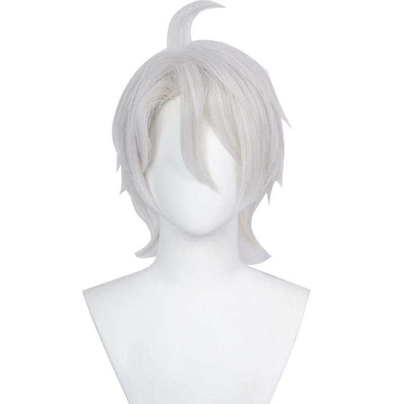 【Ready For Ship】DokiDoki Anime The Case Study of Vanitas Cosplay Noé Archiviste Cosplay Wig Vanitas no Carte Short White Wig Men - Image 5