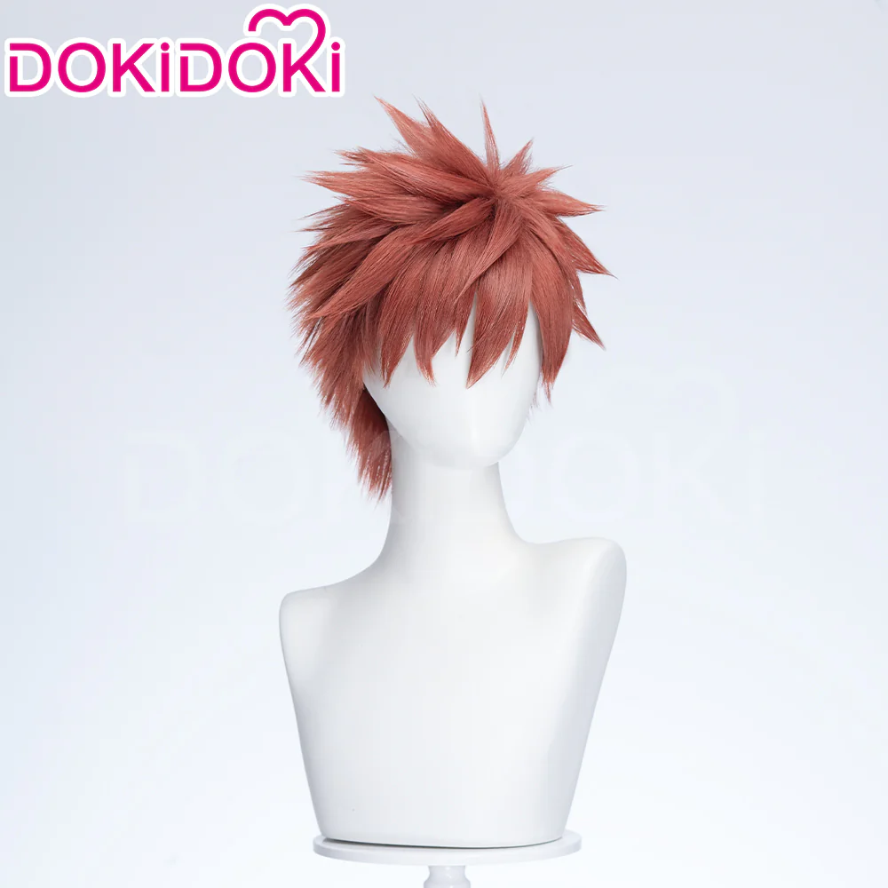 【Ready For Ship】DokiDoki Anime The Fragrant Flower Blooms with Dignity Cosplay Shohei Usami Wig Short Redish Brown Hair - Image 3