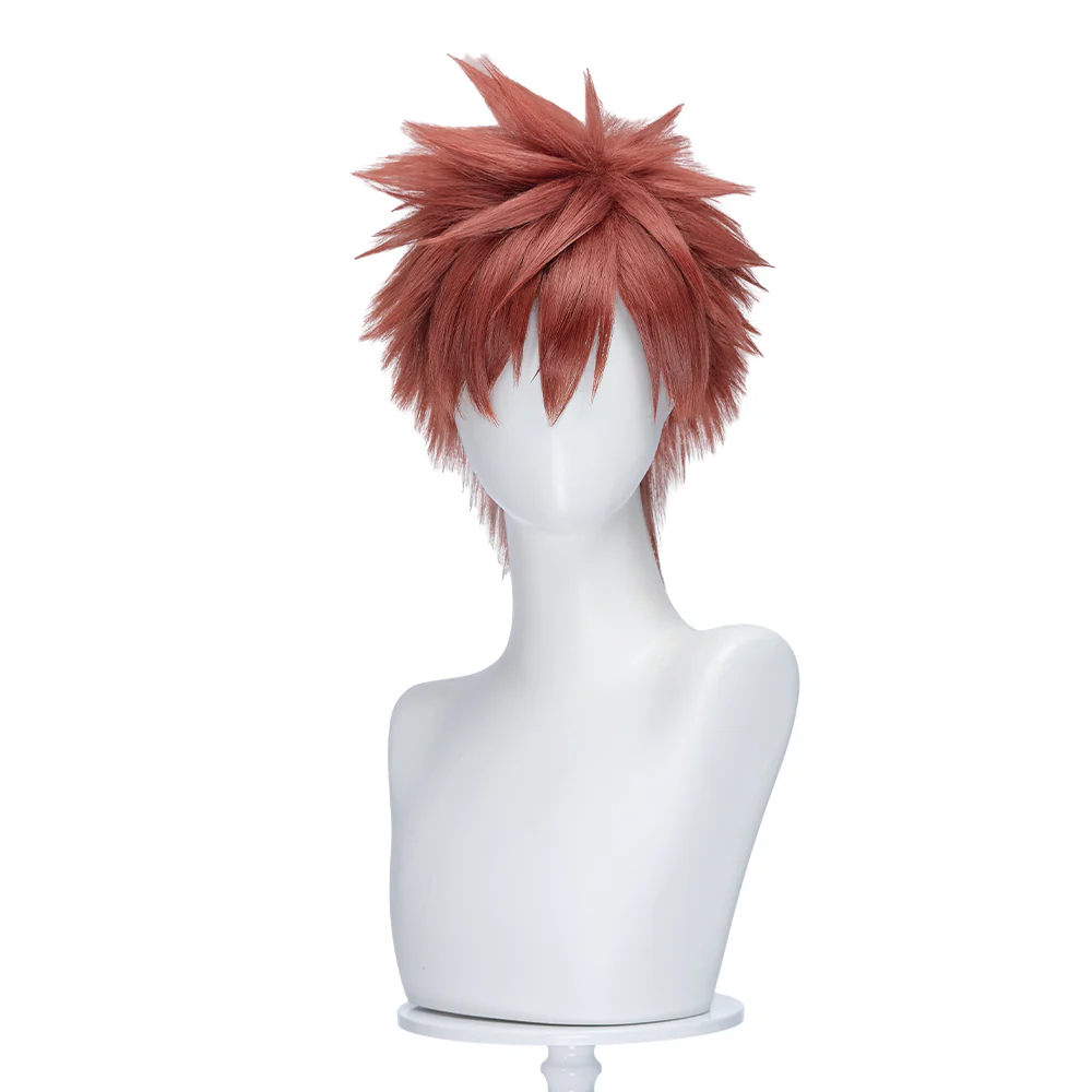 【Ready For Ship】DokiDoki Anime The Fragrant Flower Blooms with Dignity Cosplay Shohei Usami Wig Short Redish Brown Hair - Image 5