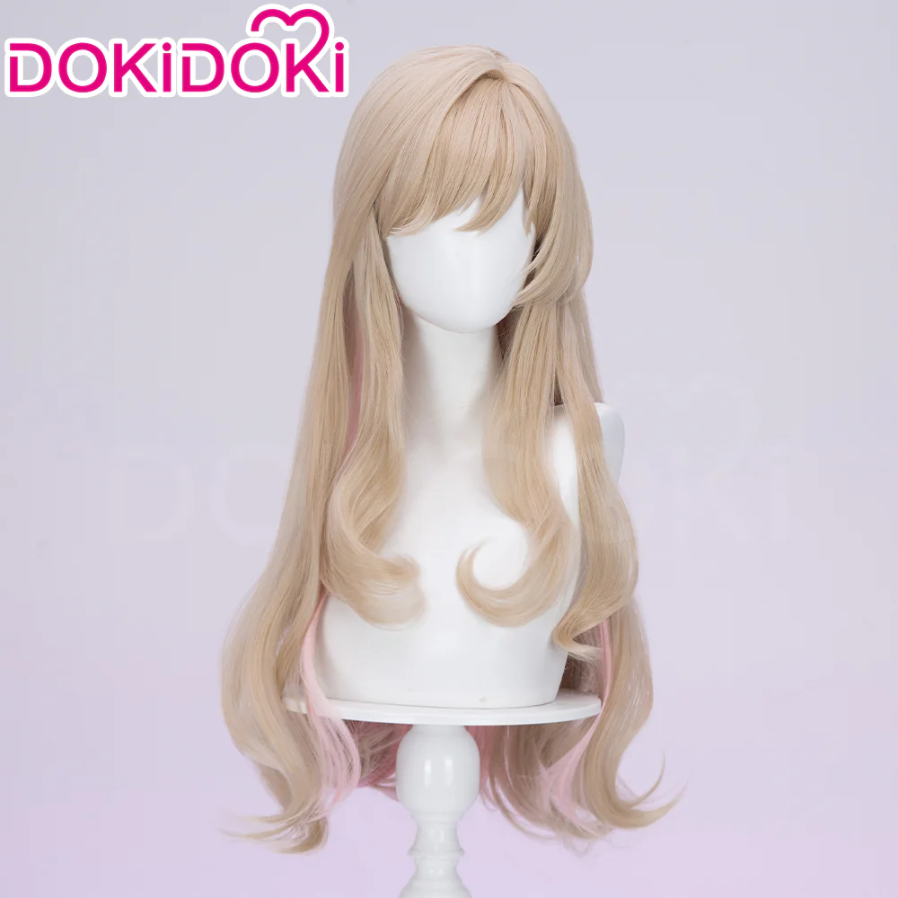 DokiDoki Anime There's No Freaking Way I'll be Your Lover! Unless... Cosplay Ajisai Sena Wig Kahki Long - Image 3