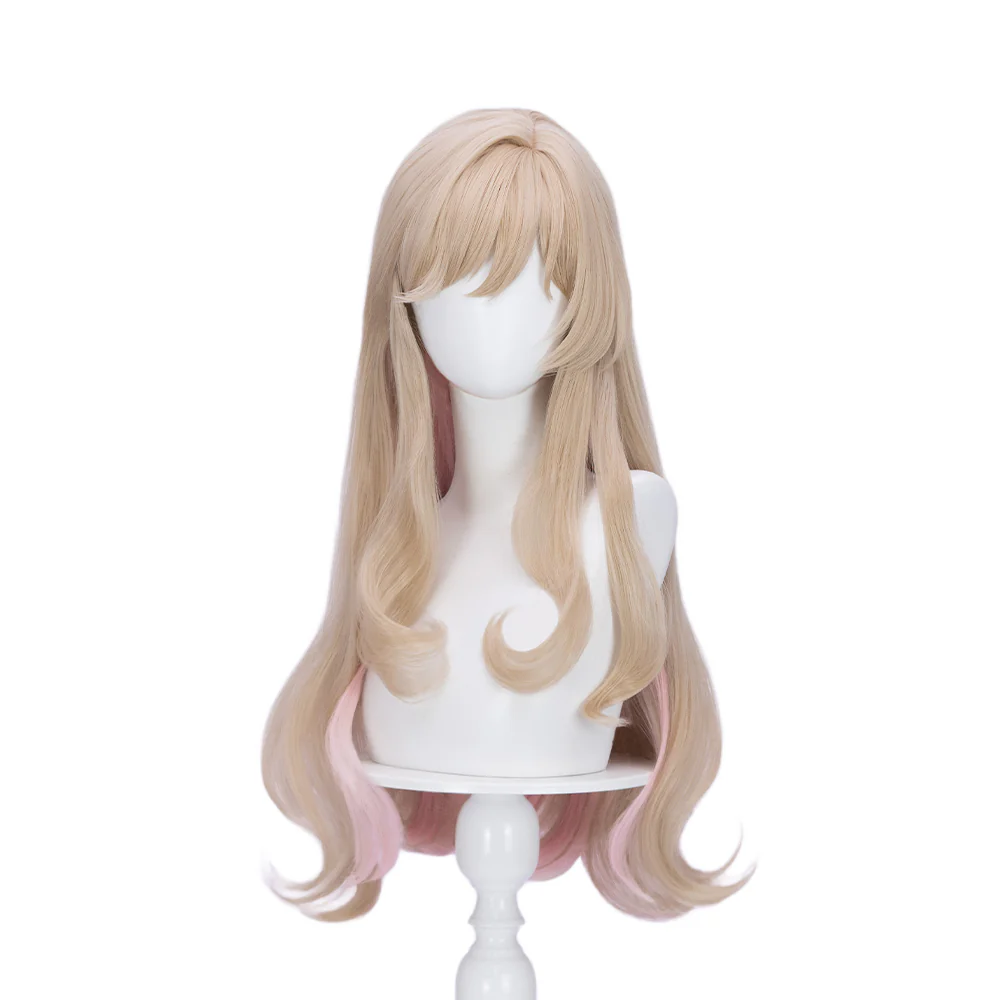 DokiDoki Anime There's No Freaking Way I'll be Your Lover! Unless... Cosplay Ajisai Sena Wig Kahki Long - Image 5
