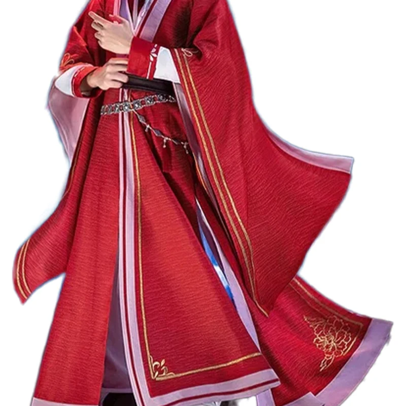 【Ready For Ship】 DokiDoki-SR Anime Tian Guan Ci Fu Cosplay Hua Cheng San Lang Ver Red Costume Heaven Official's Blessing HuaCheng TGCF - Image 5