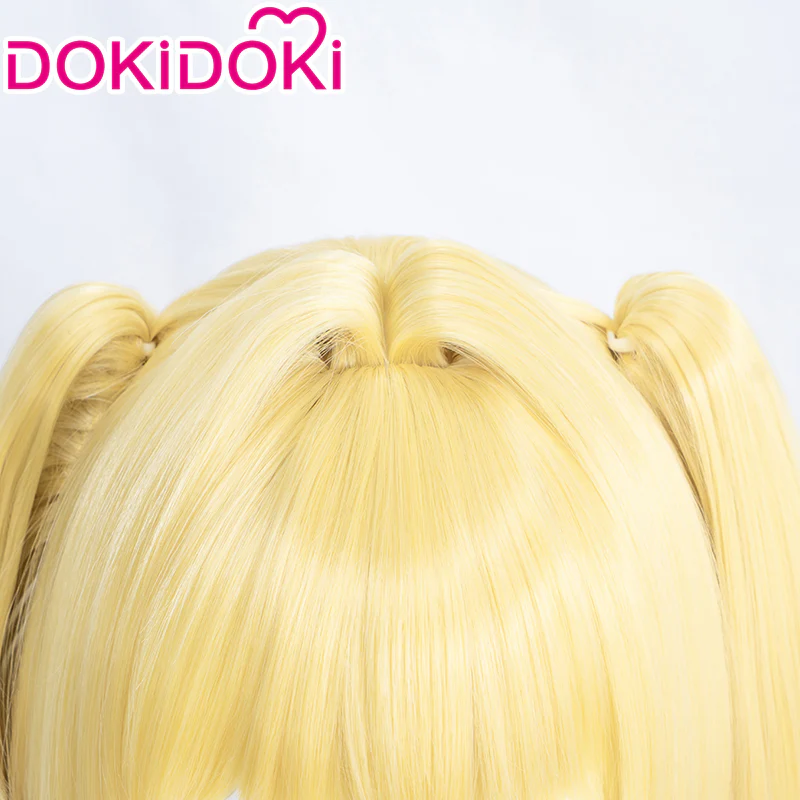 【Ready For Ship】DokiDoki Anime To Love Ru Cosplay Golden Darkness Eve Cosplay Long Yellow Wig - Image 4