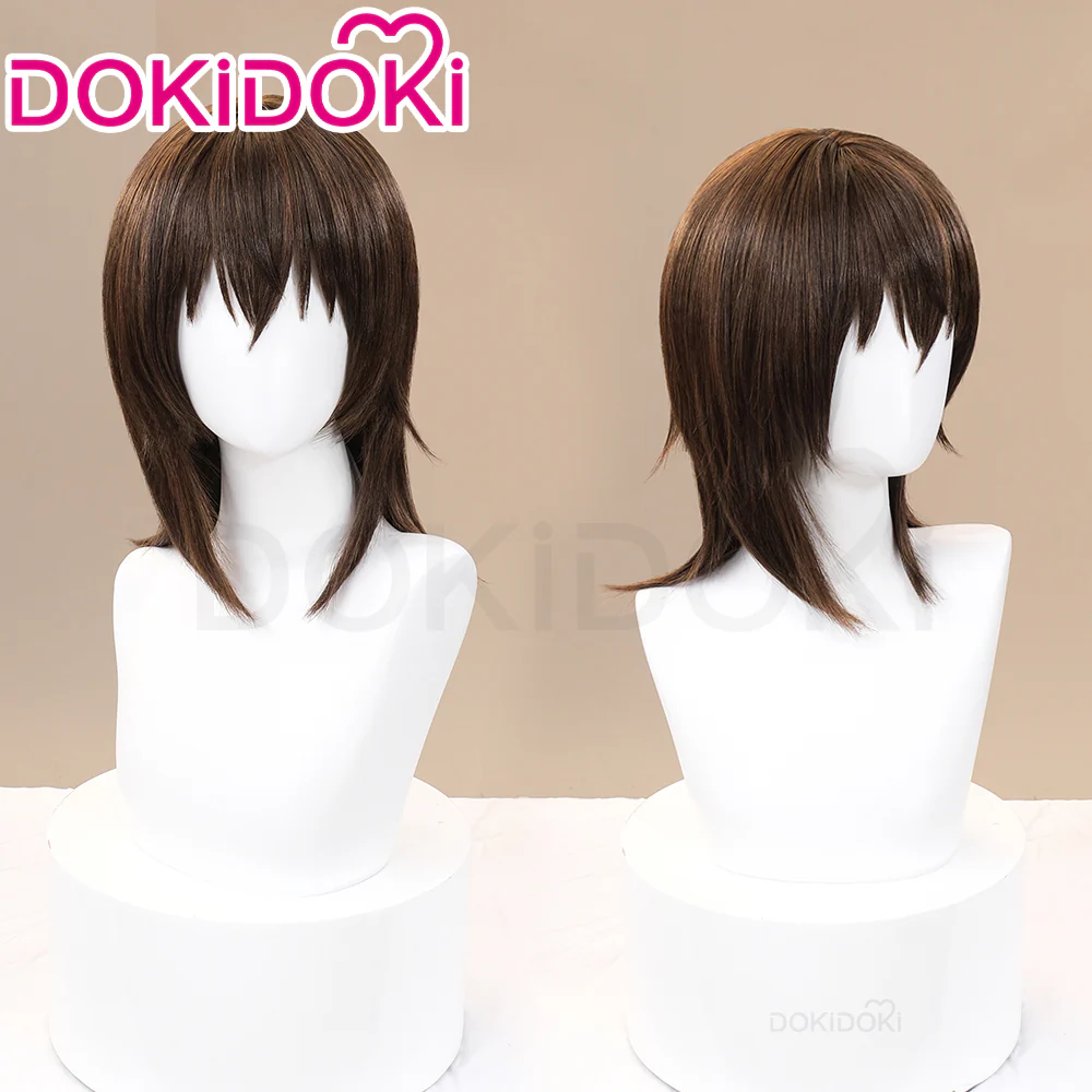 【Ready For Ship】DokiDoki Anime Vampire Knight Cosplay Yuuki Cross Wig Short / Long Straight Brown Hair - Image 2