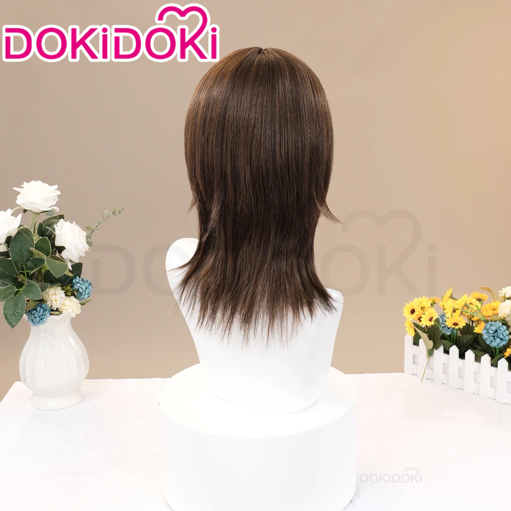 【Ready For Ship】DokiDoki Anime Vampire Knight Cosplay Yuuki Cross Wig Short / Long Straight Brown Hair - Image 4