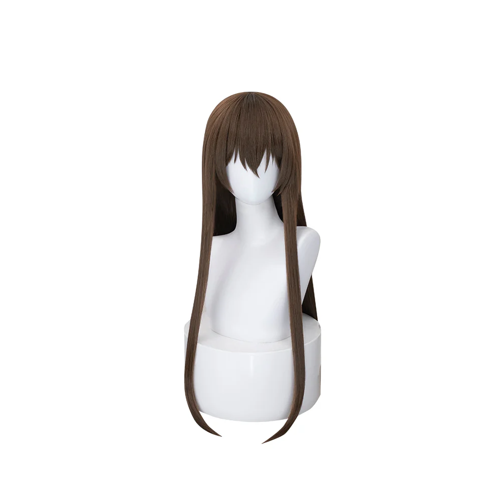 【Ready For Ship】DokiDoki Anime Vampire Knight Cosplay Yuuki Cross Wig Short / Long Straight Brown Hair - Image 8