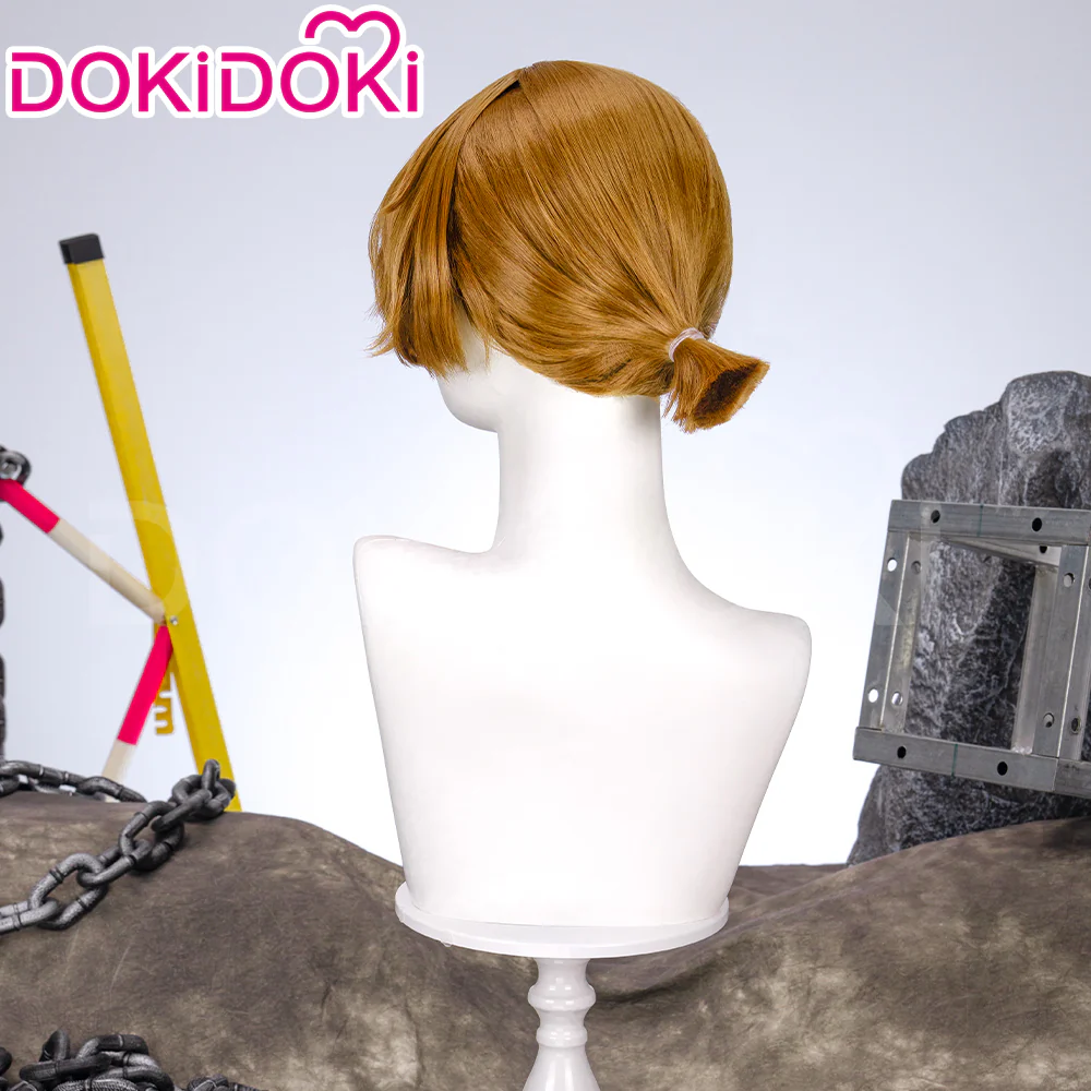 【Ready For Ship】DokiDoki Anime Wig Cosplay Short Brown Wig Women - Image 3