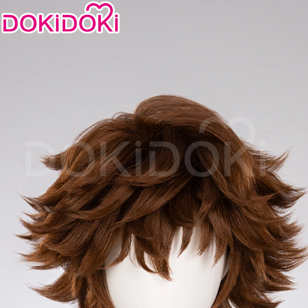 【Ready For Ship】DokiDoki Anime Wig Little Girl Wig Short Curl Blue / Brown Hair Small Braids - Image 5