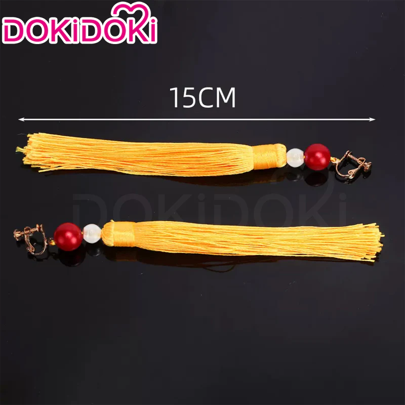 【Ready For Ship】DokiDoki Anime Wind Breaker Cosplay Hayato Suō  Wig / Earrings / Eyepatch Short Straight Brown Hair Hayato Suo - Image 9