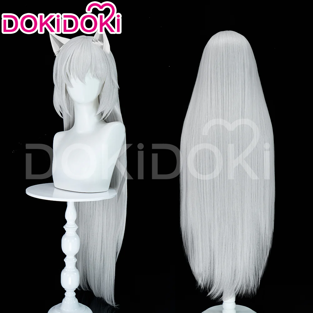 【Ready For Ship】DokiDoki Anime Kamisama Kiss Cosplay Tomoe Wig Short / Long White Hair Kamisama Love - Image 7