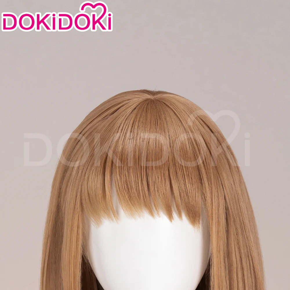 【Ready For Ship】DokiDoki  Cosplay  Wig Brown Short Hair - Image 4