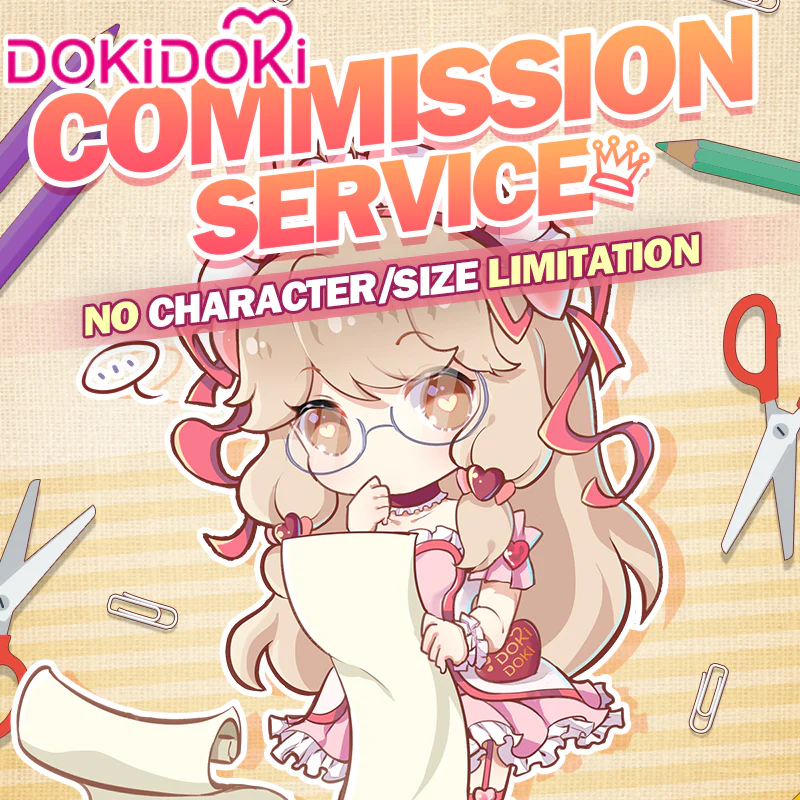 DOKIDOKI Commission Service Custom Size Customization