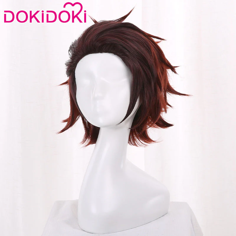 DokiDoki  Cosplay Anime Wig Halloween  Earrings/ Horn - Image 3