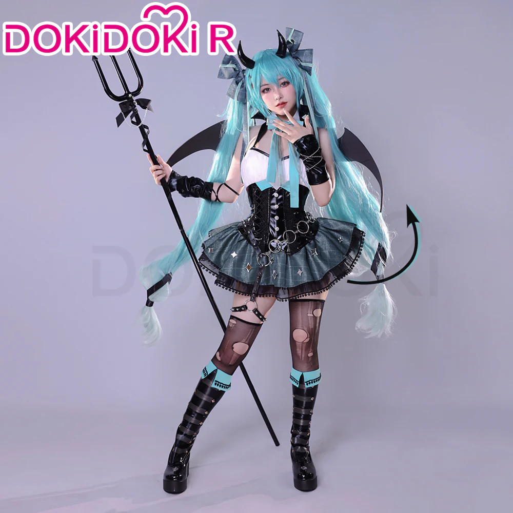 DokiDoki-R Cosplay Cosplay Little Demon Raccoon Devil Cute Costume Halloween