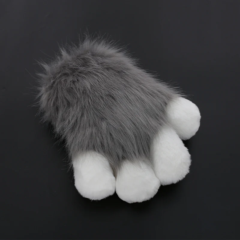 【in stock】DokiDoki Cosplay Fursuit Animal Cat Claw Paw Cute Furry Winter Fingerless Gloves Bear Paw - Image 5
