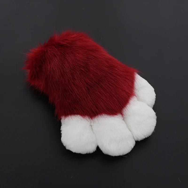 【in stock】DokiDoki Cosplay Fursuit Animal Cat Claw Paw Cute Furry Winter Fingerless Gloves Bear Paw - Image 8
