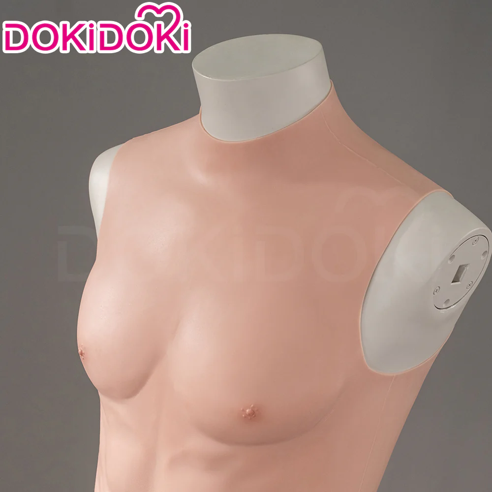 【Partially Ready For Ship】DokiDoki Cosplay Prop Fake Muscle Suit Sleeveless Skin Color Ivory White / Bronze / Chocolate Black - Image 11