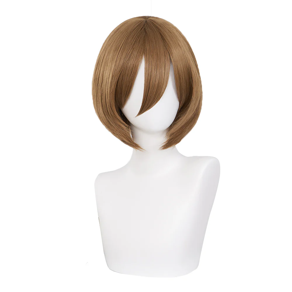 【Ready For Ship】DokiDoki Prooject Sekaai Colorful Staage! Cosplay Wig Short Brown Hair - Image 2