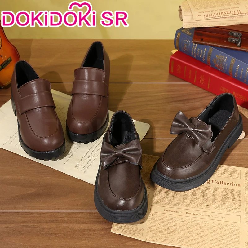 Dokidoki-SR Daily Casual JK Uniform Brown / Black Shoes - Image 2