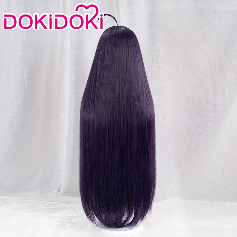 【Ready For Ship】DokiDoki Novel Game AFK ARENA X OVERLORD Cosplay Cosplay Wig Albedo Wig Long Purple - Image 3