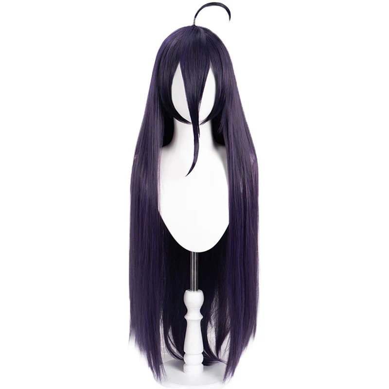 【Ready For Ship】DokiDoki Novel Game AFK ARENA X OVERLORD Cosplay Cosplay Wig Albedo Wig Long Purple - Image 5