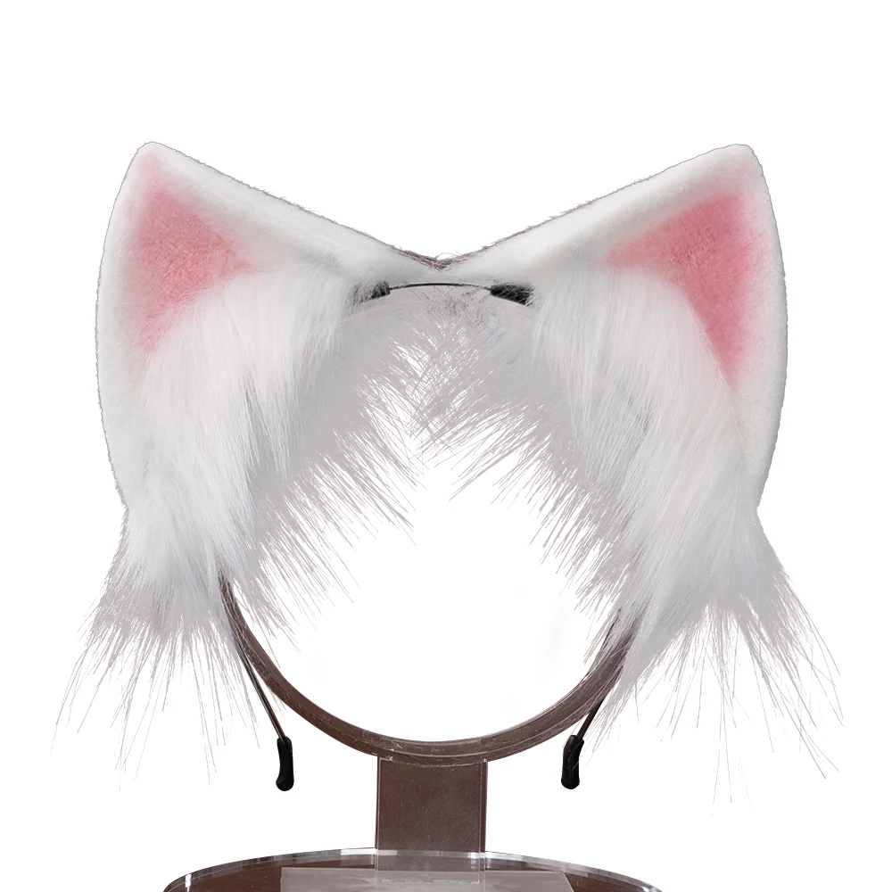 【Ready For Ship】DokiDoki Game Anime Nekopara Cosplay Chocola/Vanilla Hair Band Cat Ears Lolita Cute - Image 6