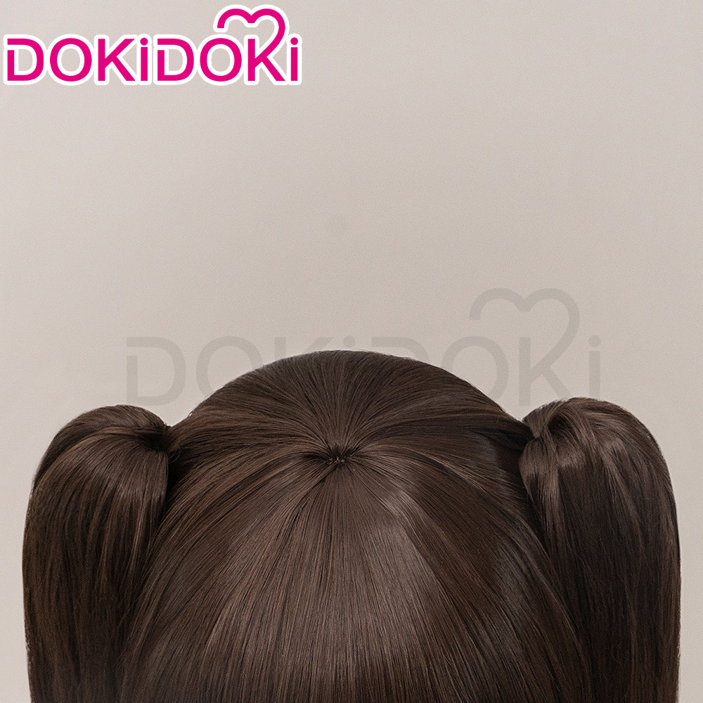 DokiDoki Game Anime Nekopara Cosplay Chocola Wig Long brown hair - Image 4