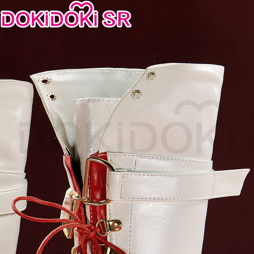 DokiDoki-SR Game Arknights Cosplay Haruka Shoes High Heel Boots - Image 5