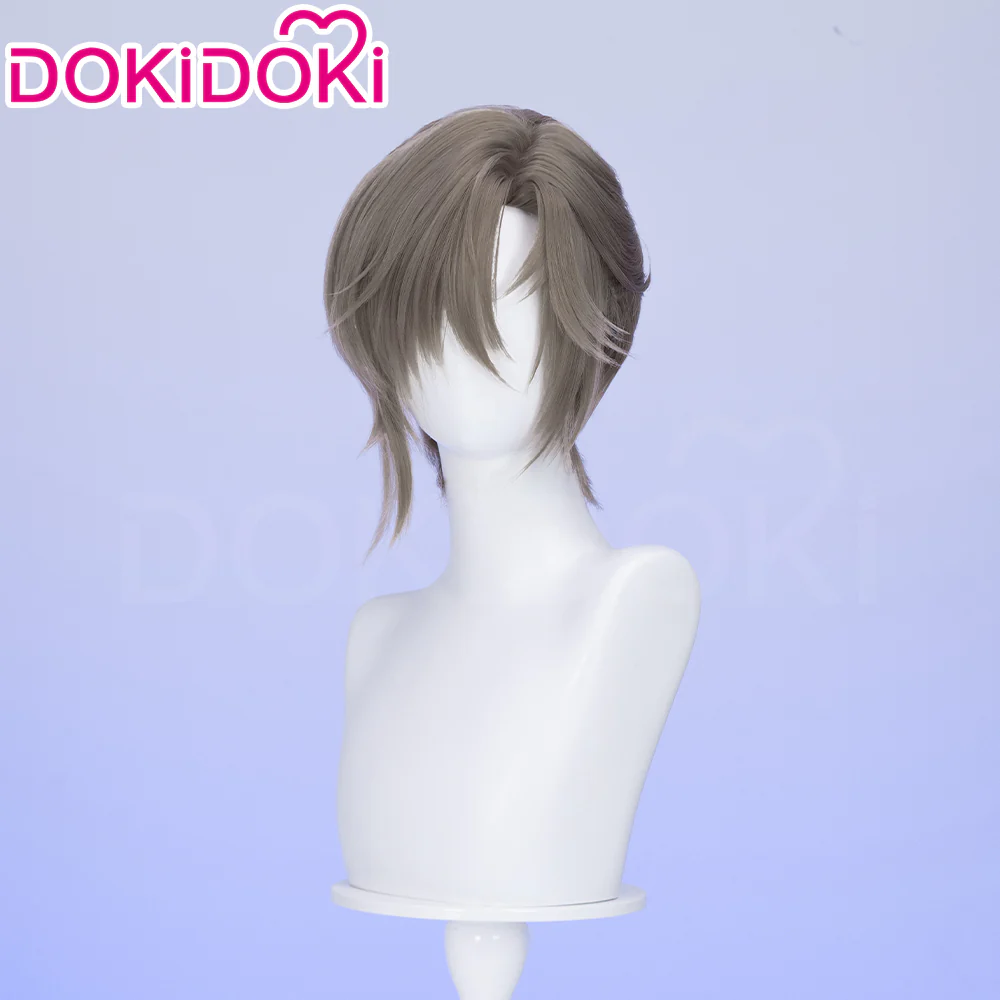【Ready For Ship】DokiDoki Game Arknights Cosplay Tragodia Wig Short Hair - Image 3