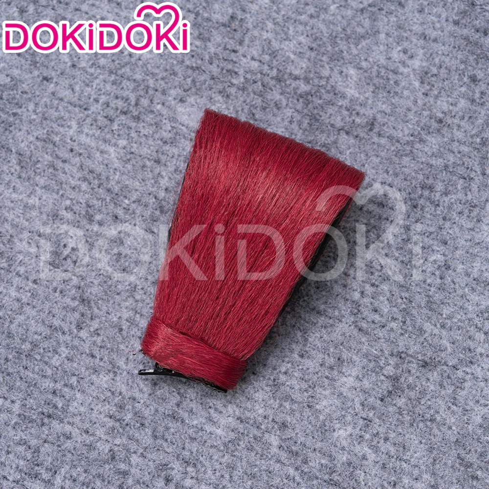 【Ready For Ship】DokiDoki Game Ashes of the Kingdom Cosplay Sun Quan Wig Short Straight Red Hair Sunquan - Image 6