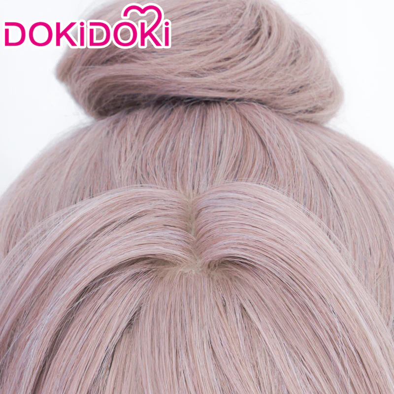 DokiDoki Game Ashes of the kingdom Cosplay Yuanji Cosplay Wig Long Straight Grey Yuan Ji - Image 4